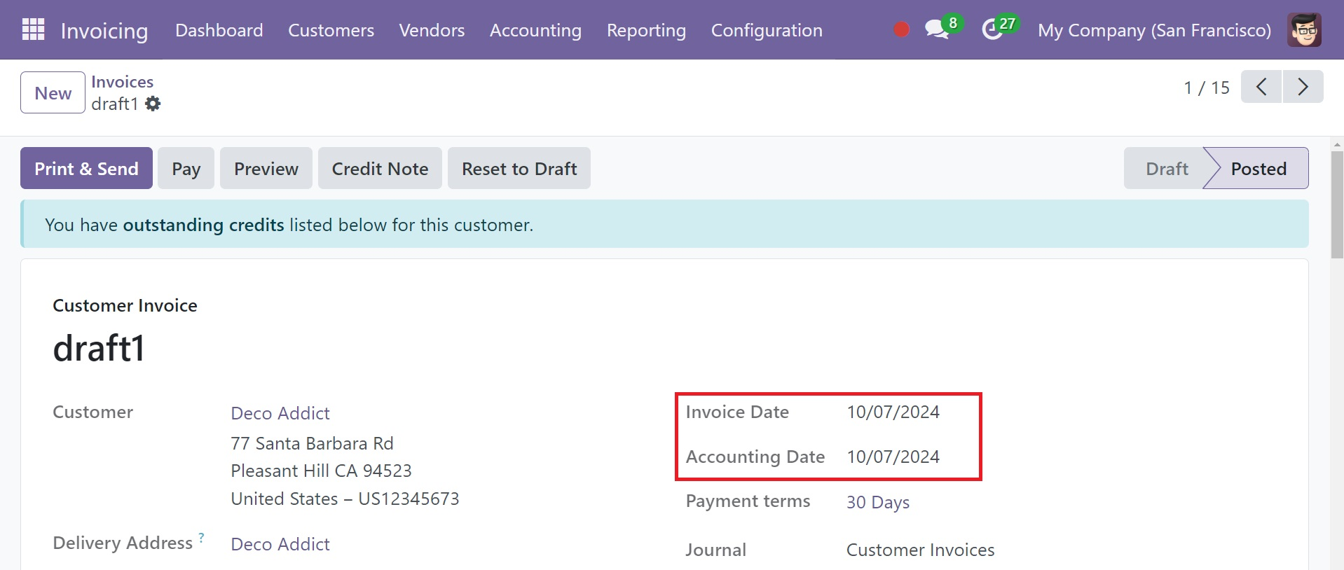 Odoo 18 Project