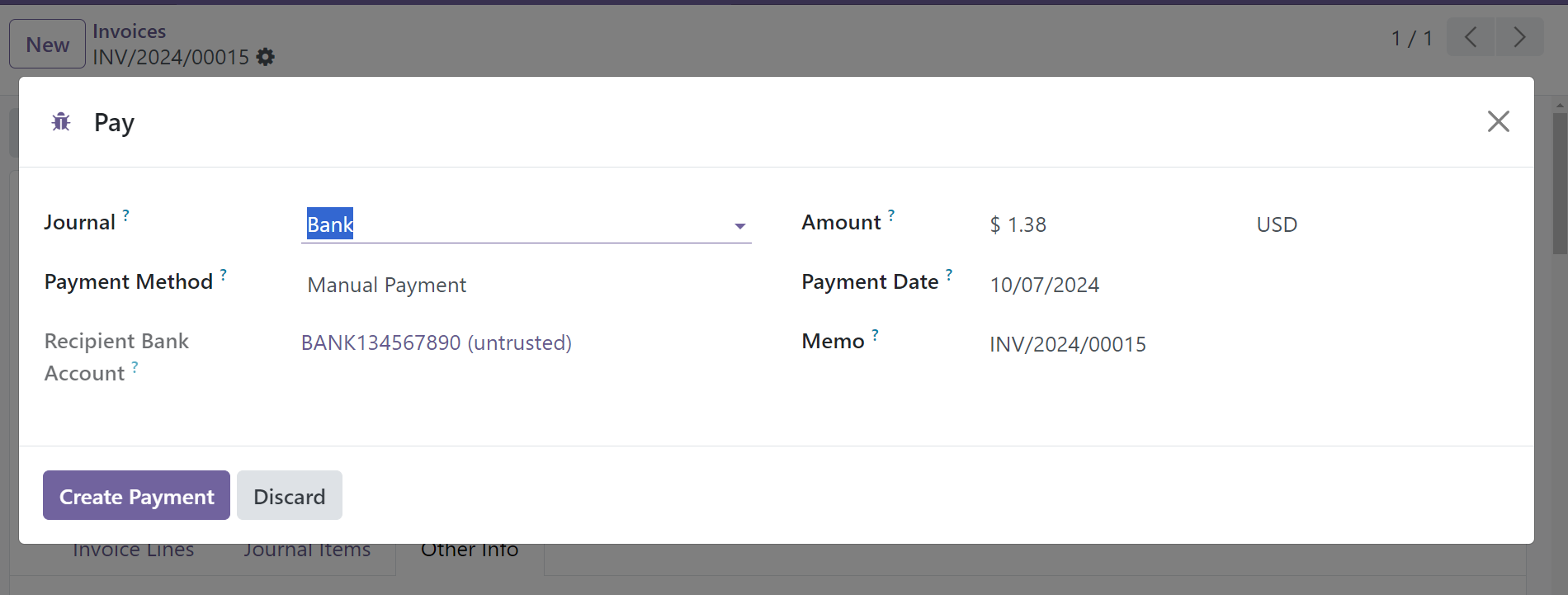 Odoo 18 Project