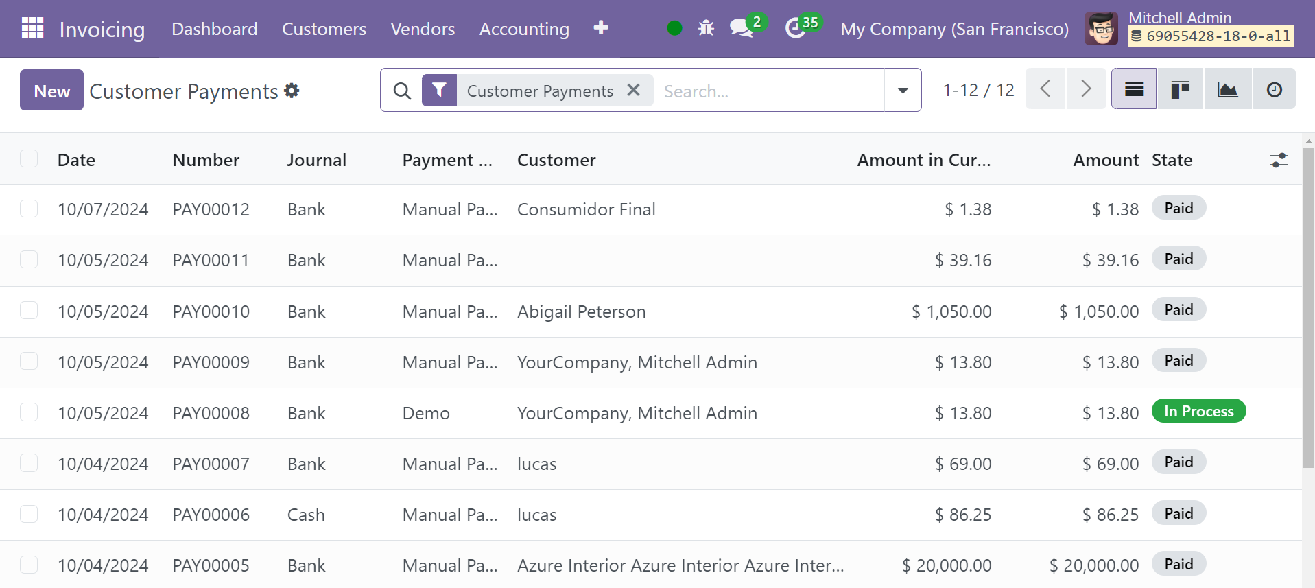Odoo 18 Project