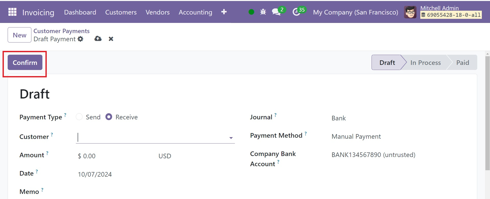 Odoo 18 Project