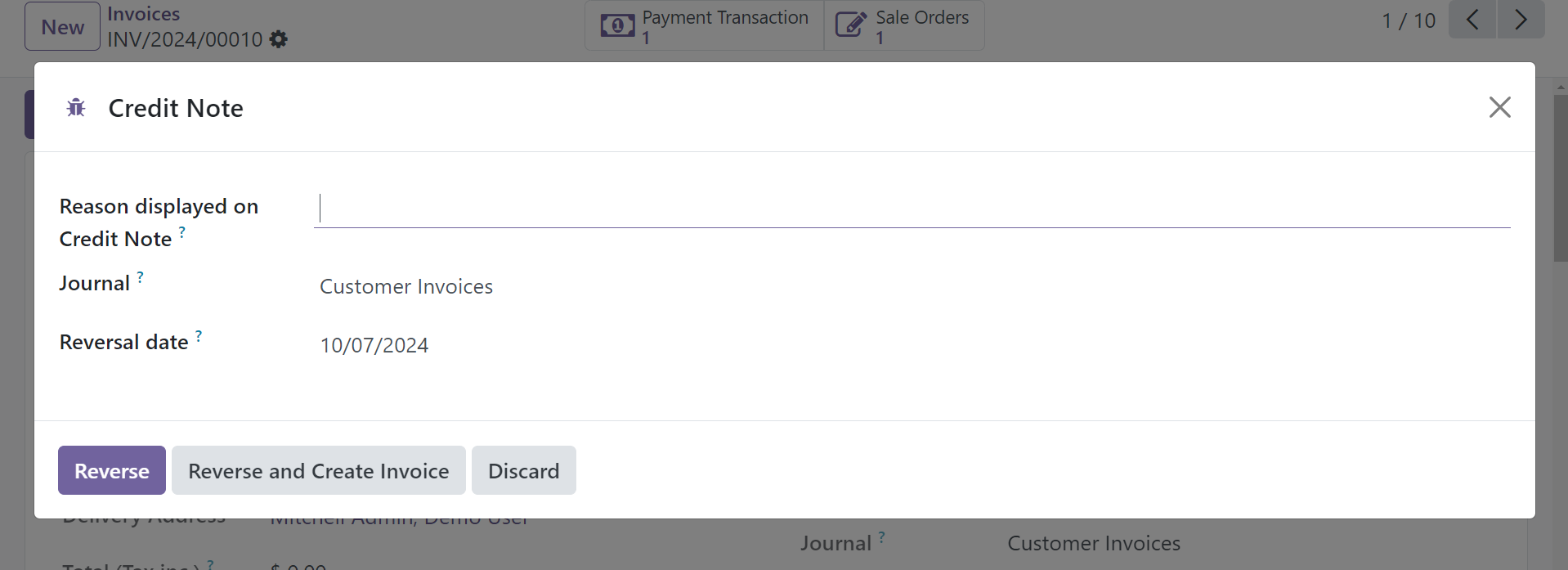 Odoo 18 Project