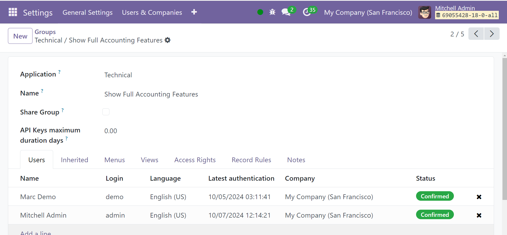 Odoo 18 Project