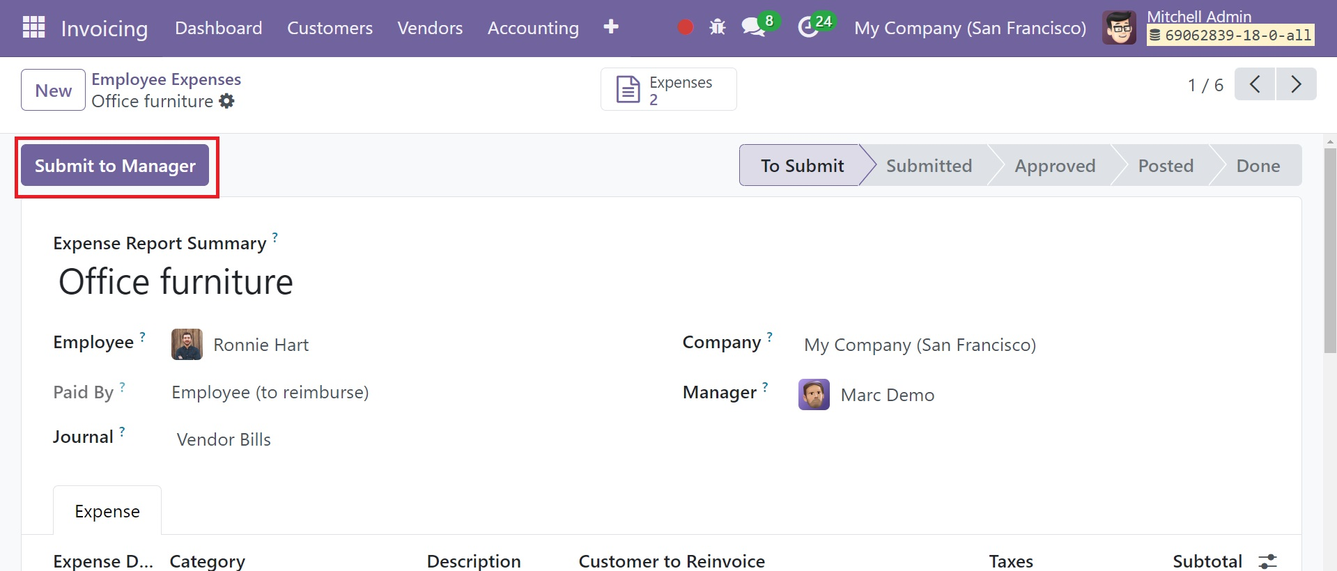 Odoo 18 Project
