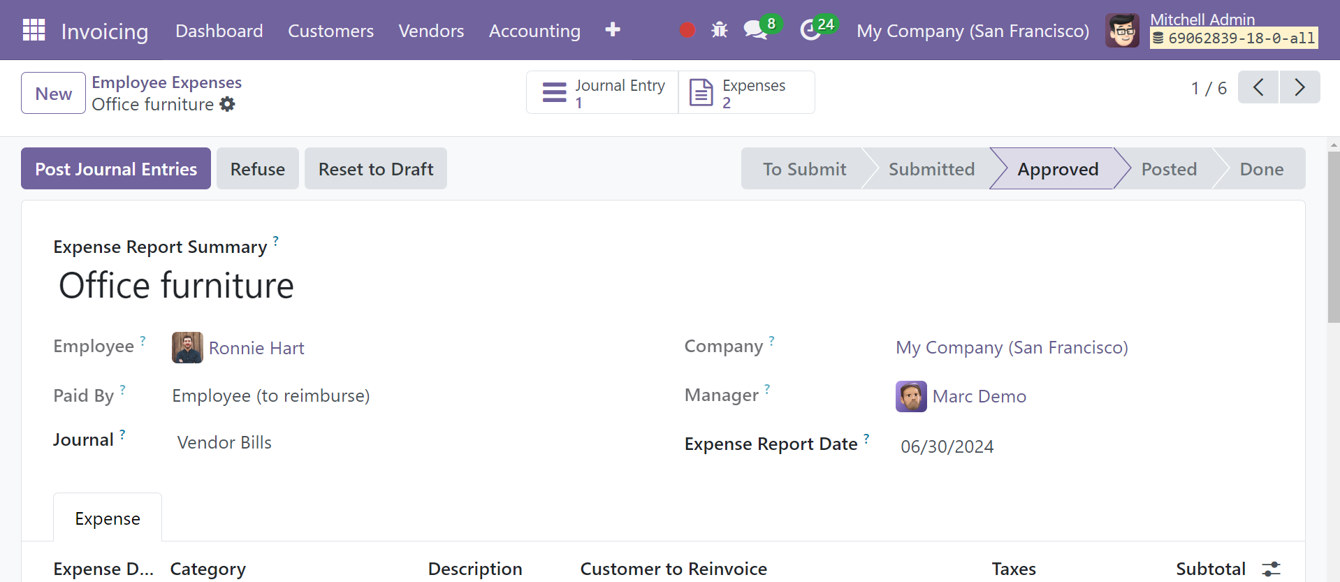 Odoo 18 Project