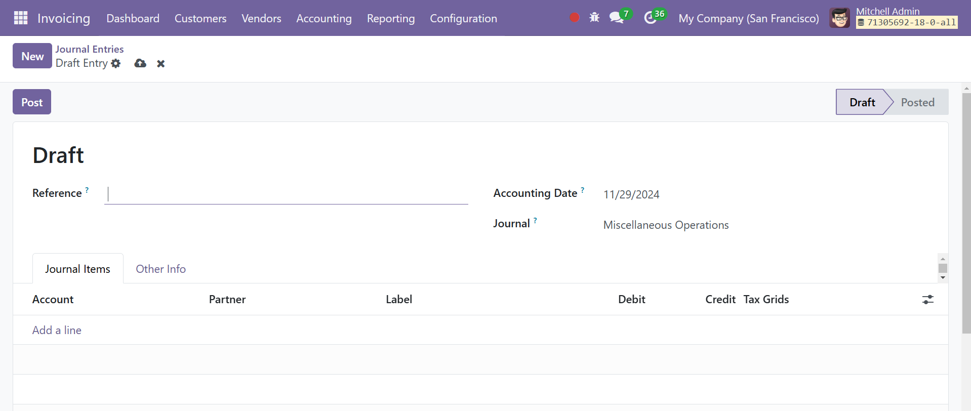 Odoo 18 Project