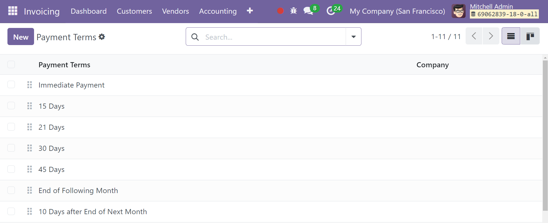 Odoo 18 Project
