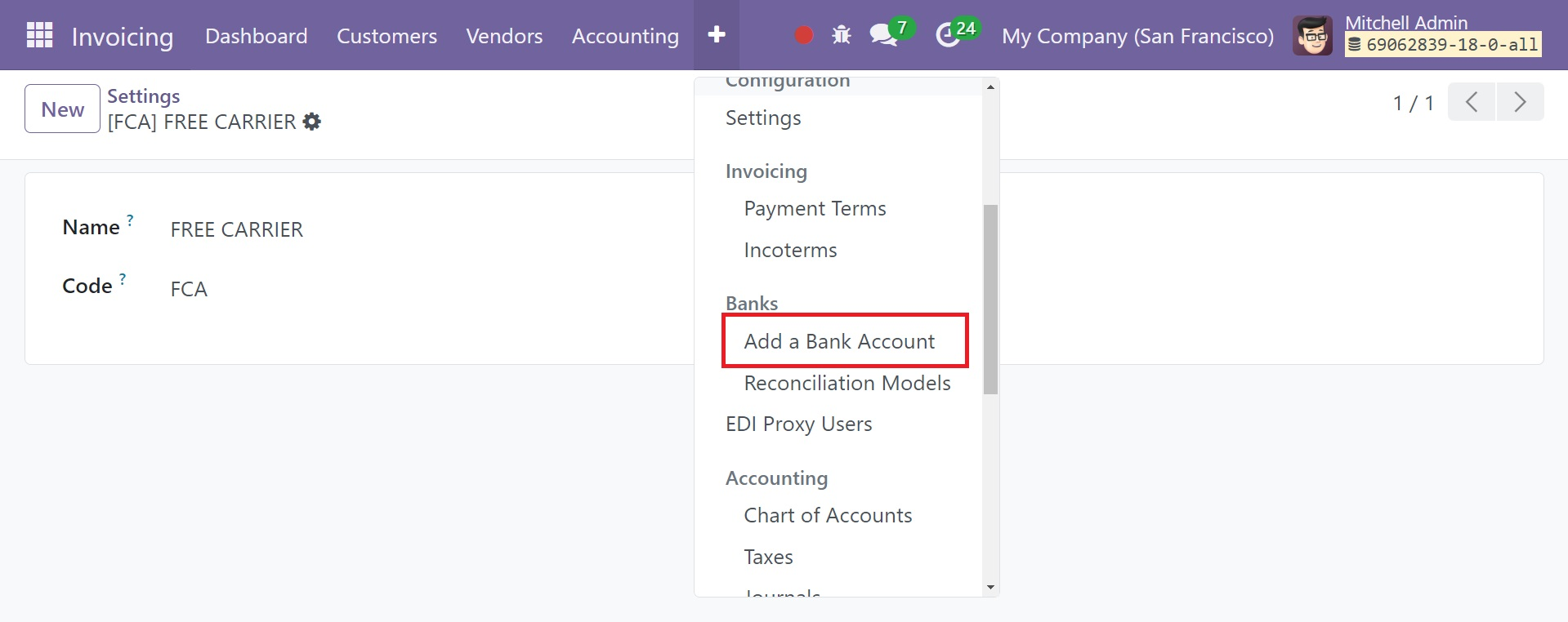 Odoo 18 Project