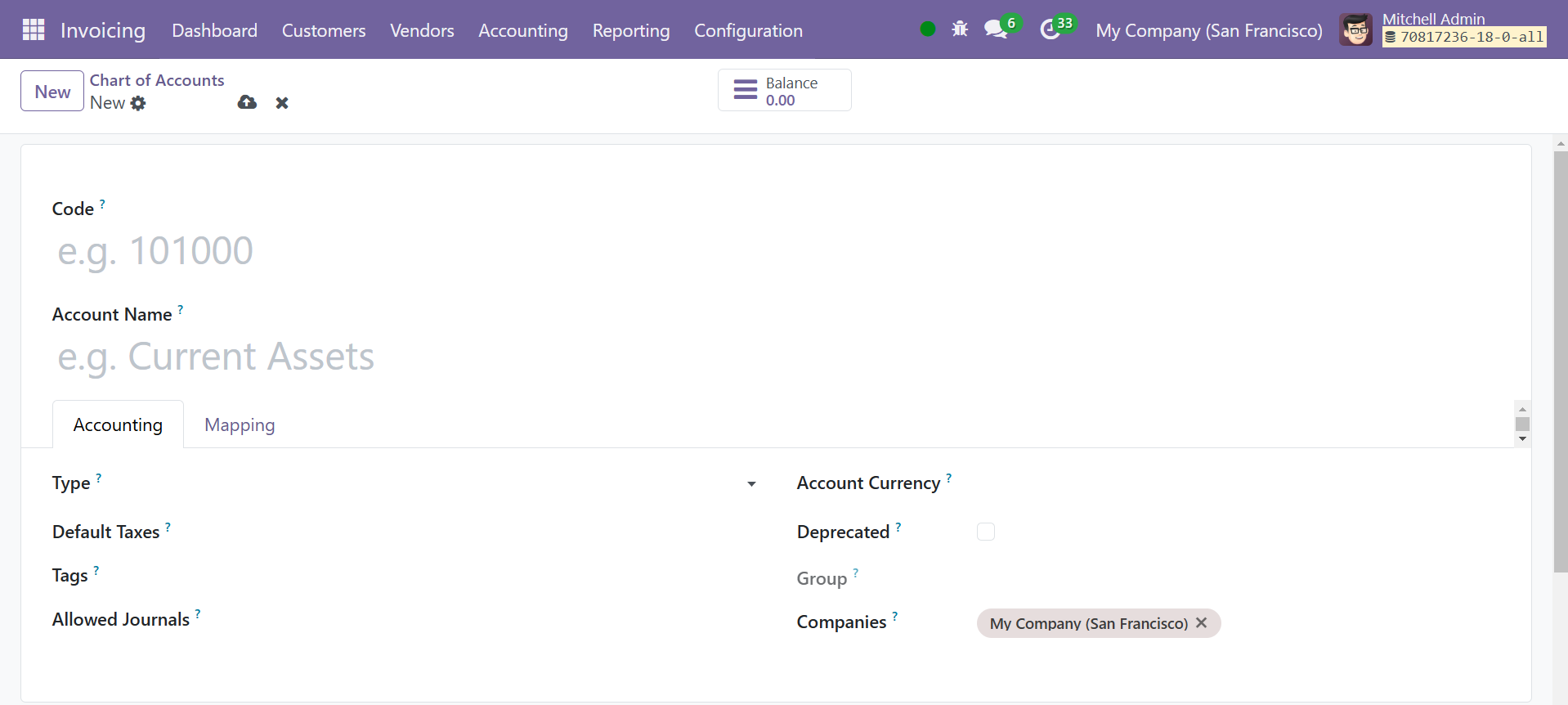 Odoo 18 Project