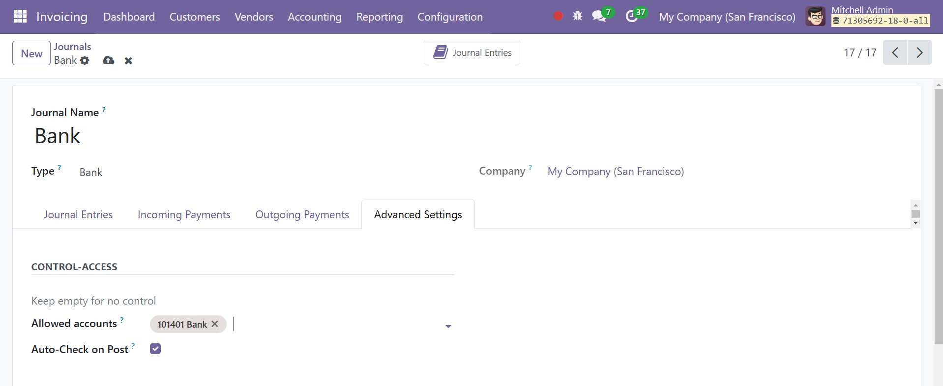 Odoo 18 Project