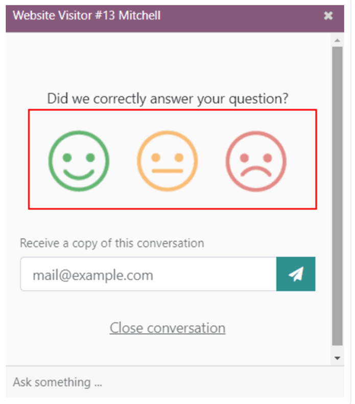Odoo 18 livechat