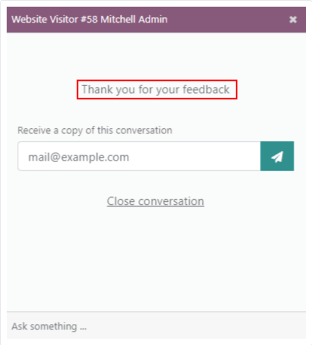 Odoo 18 livechat