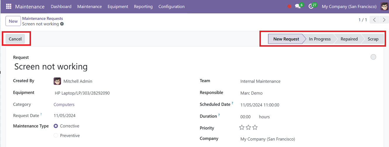 Odoo 18 Project