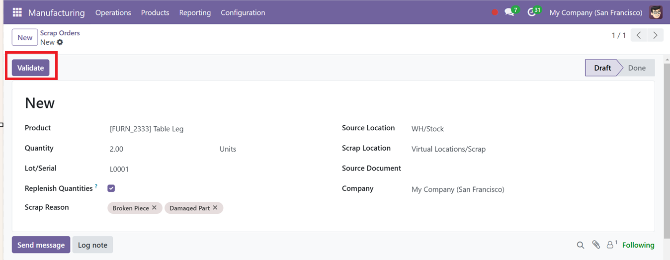 Odoo 18 Project