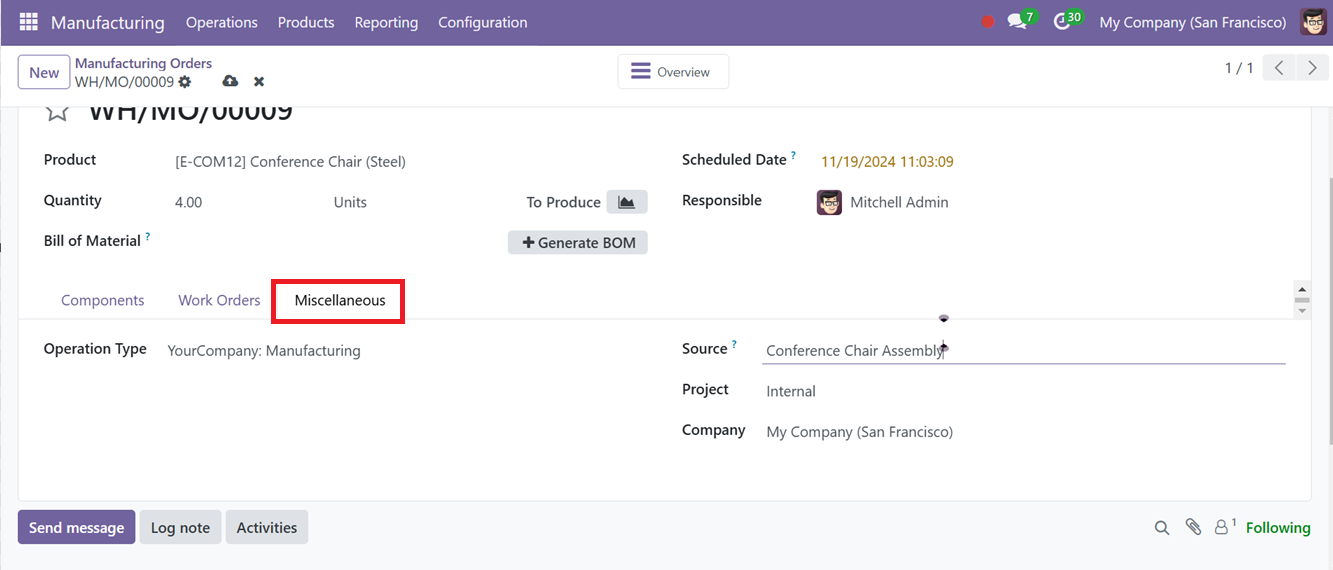 Odoo 18 Project