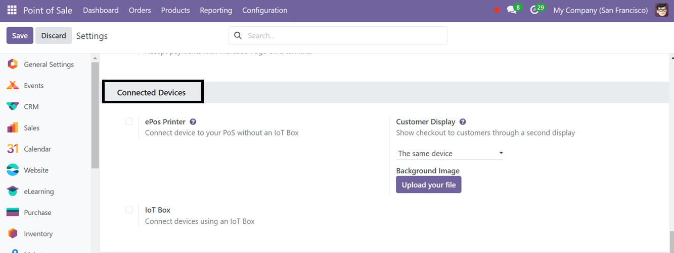 Odoo 18 point of sale and restaurant