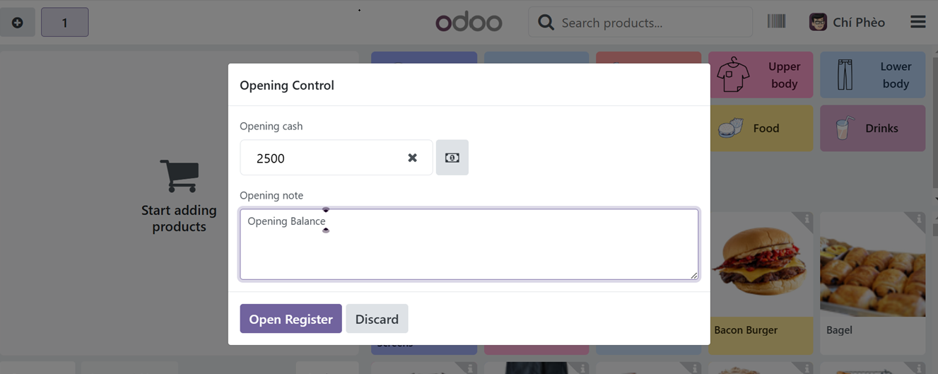 Odoo 18 point of sale and restaurant