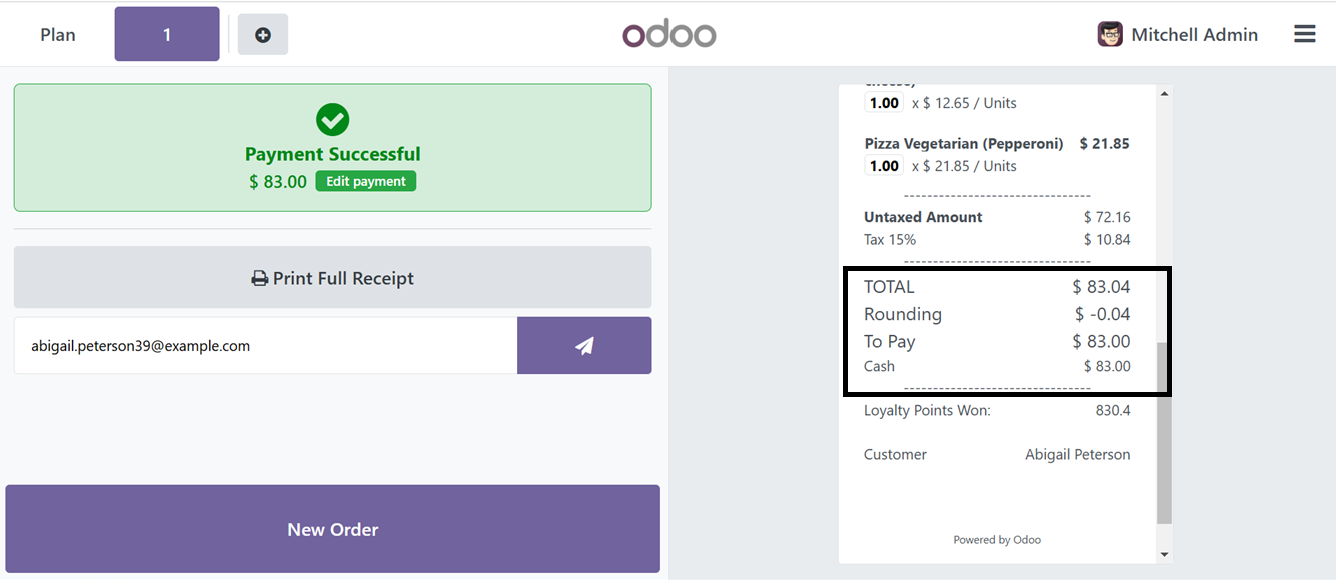 Odoo 18 point of sale and restaurant