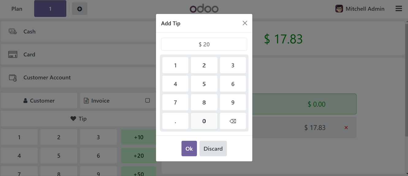 Odoo 18 point of sale and restaurant