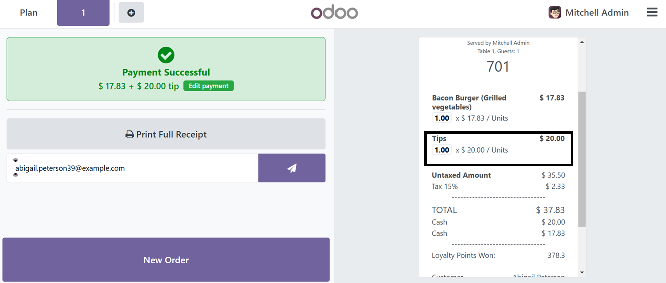 Odoo 18 point of sale and restaurant