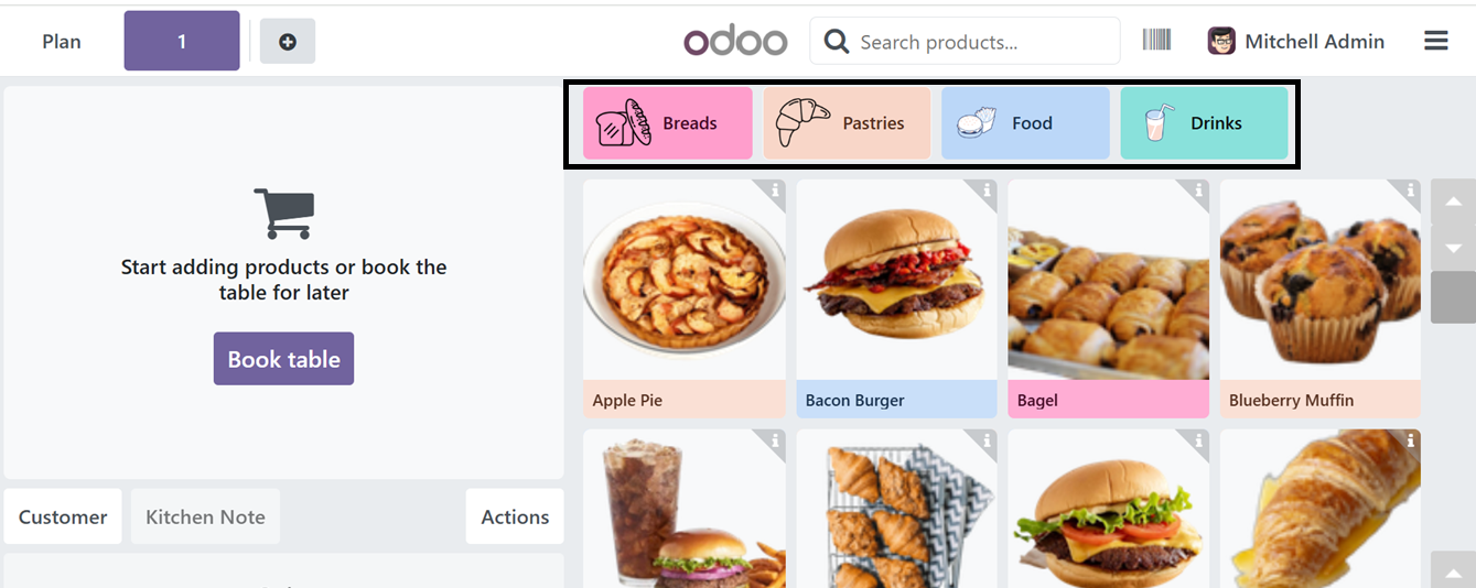 Odoo 18 point of sale and restaurant