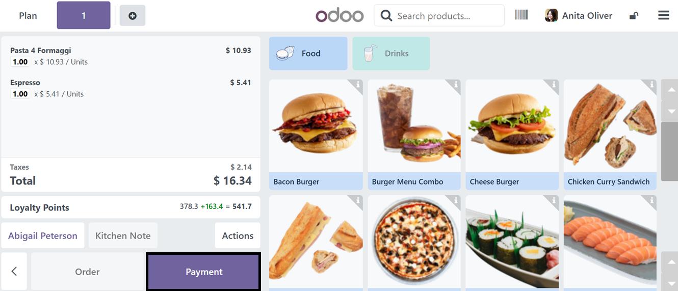 Odoo 18 point of sale and restaurant