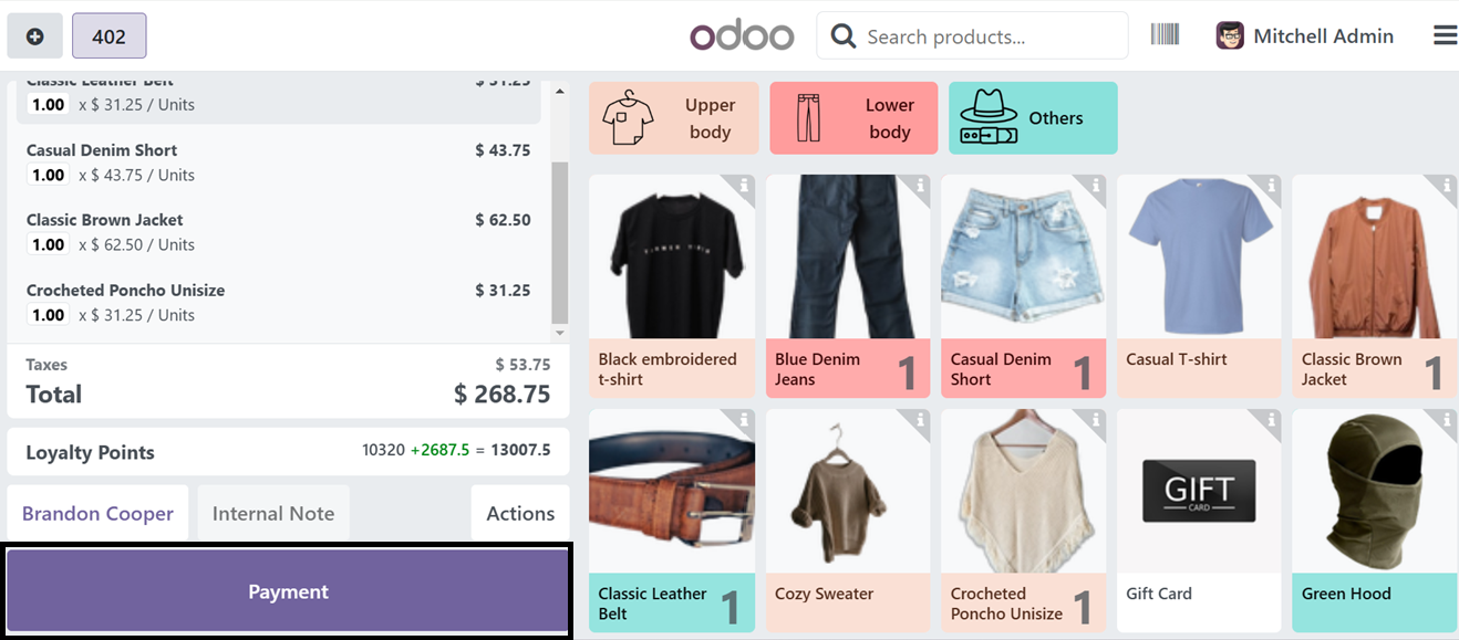 Odoo 18 point of sale and restaurant