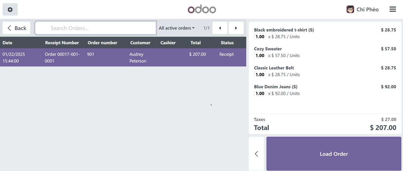 Odoo 18 point of sale and restaurant
