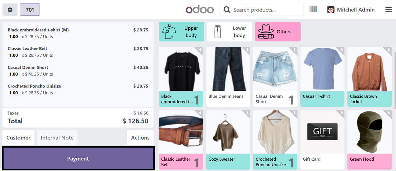 Odoo 18 point of sale and restaurant