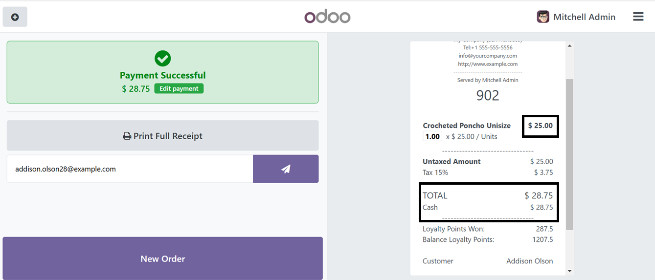 Odoo 18 point of sale and restaurant
