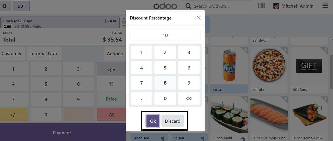 Odoo 18 point of sale and restaurant