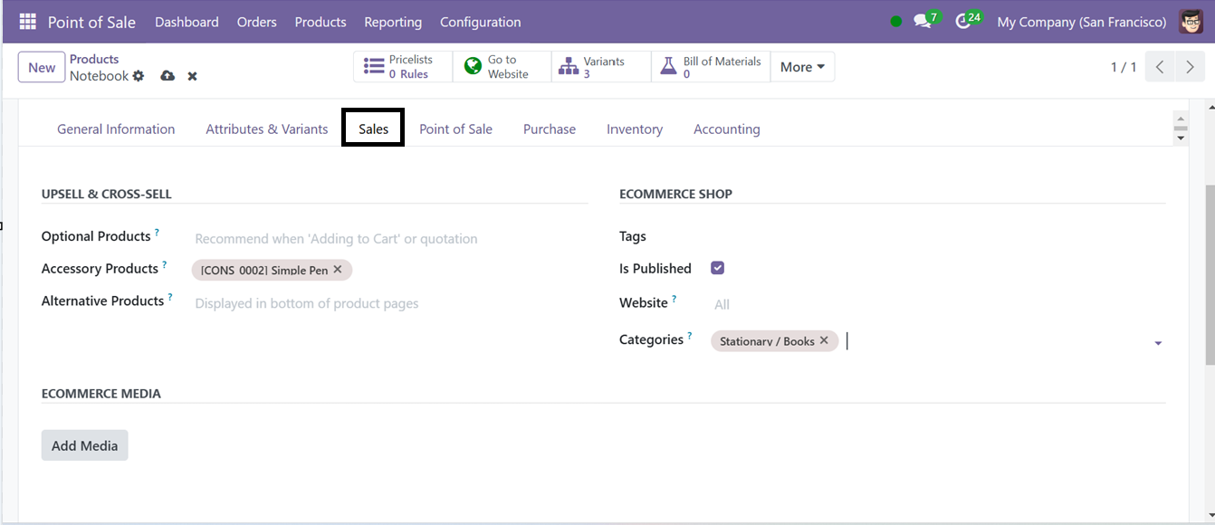 Odoo 18 point of sale and restaurant
