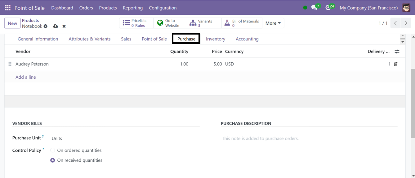 Odoo 18 point of sale and restaurant