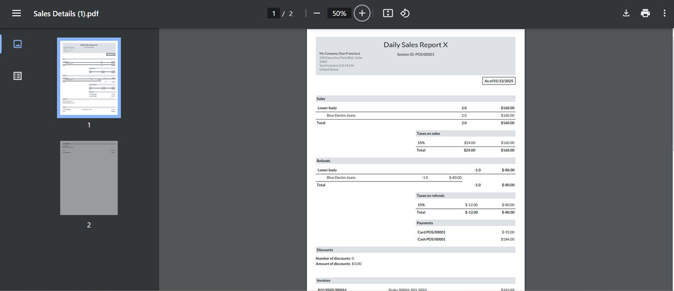 Odoo 18 point of sale and restaurant