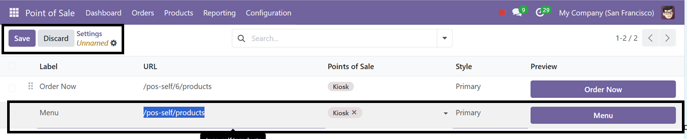 Odoo 18 point of sale and restaurant