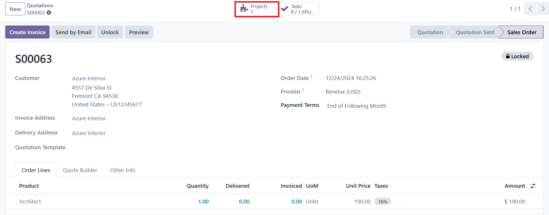 Odoo 18 Project