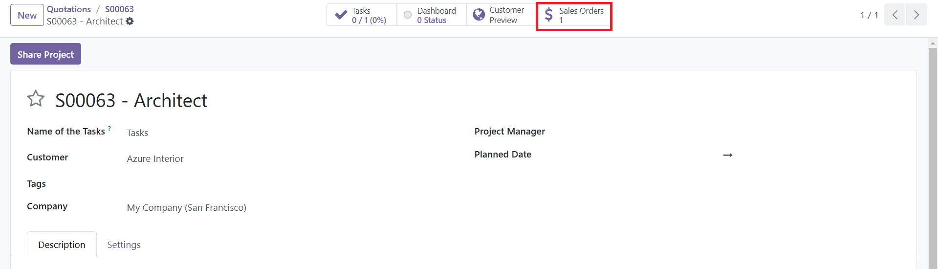 Odoo 18 Project