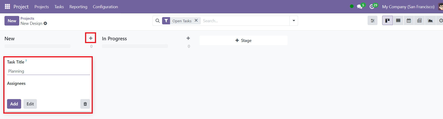 Odoo 18 Project