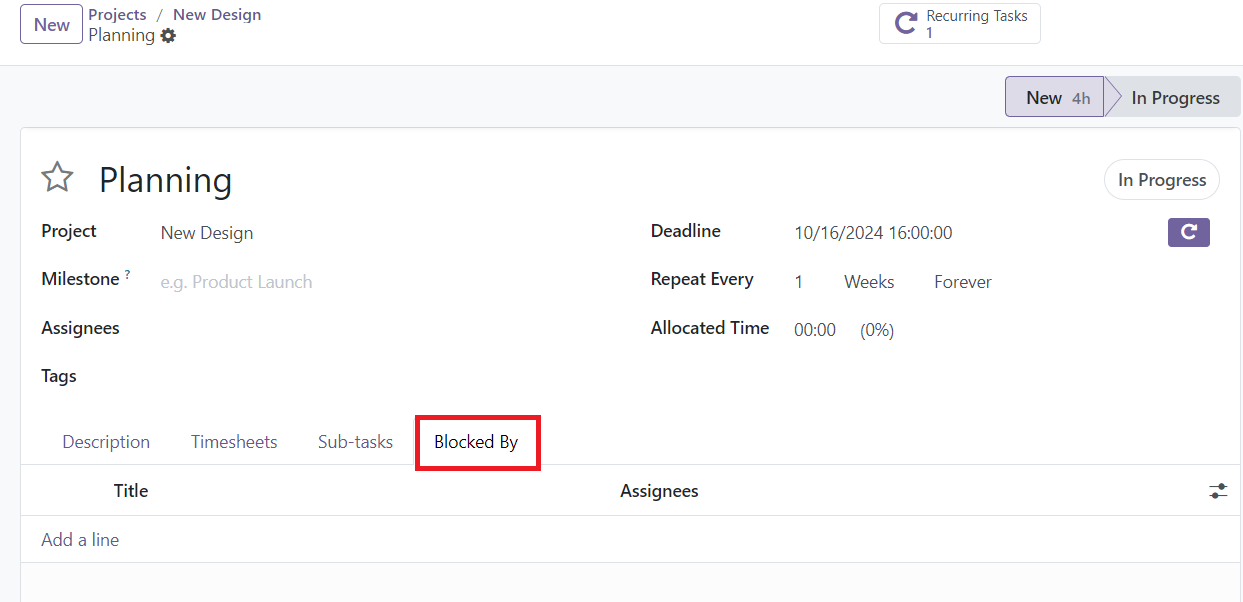 Odoo 18 Project