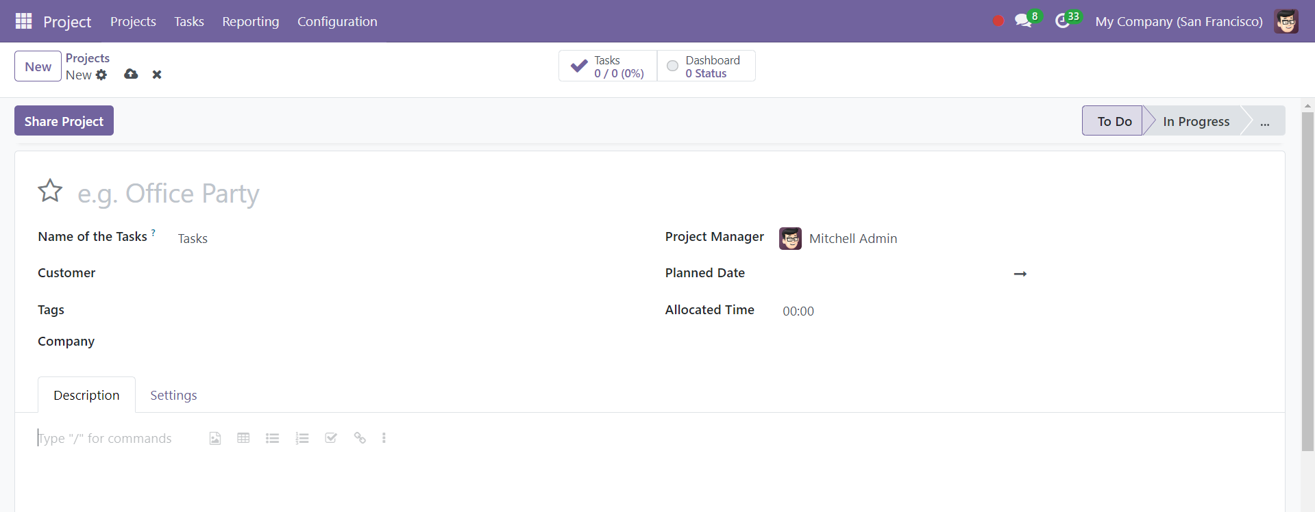 Odoo 18 Project