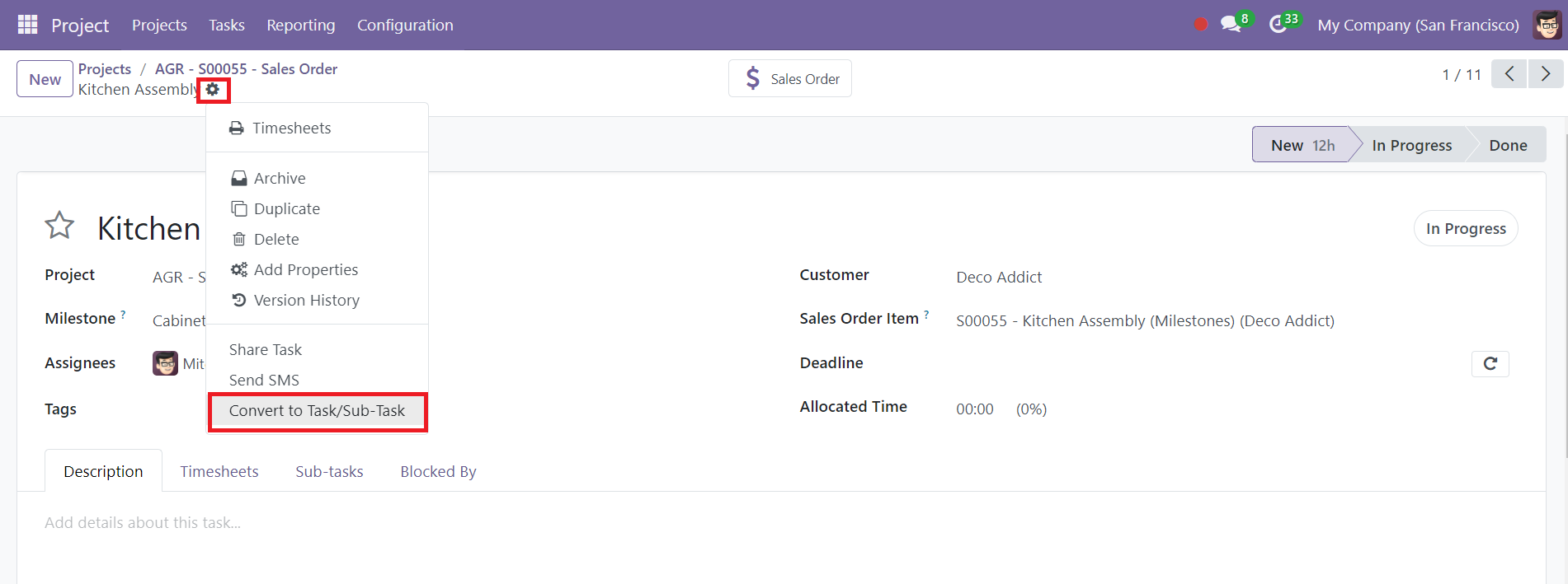 Odoo 18 Project
