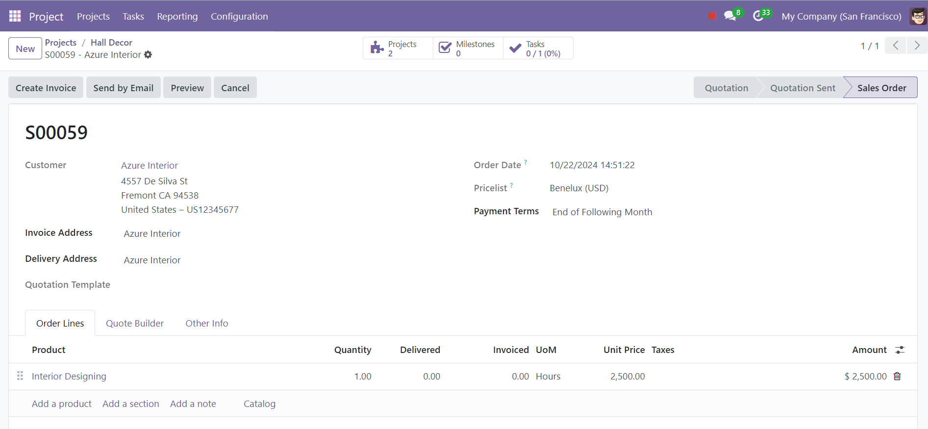 Odoo 18 Project