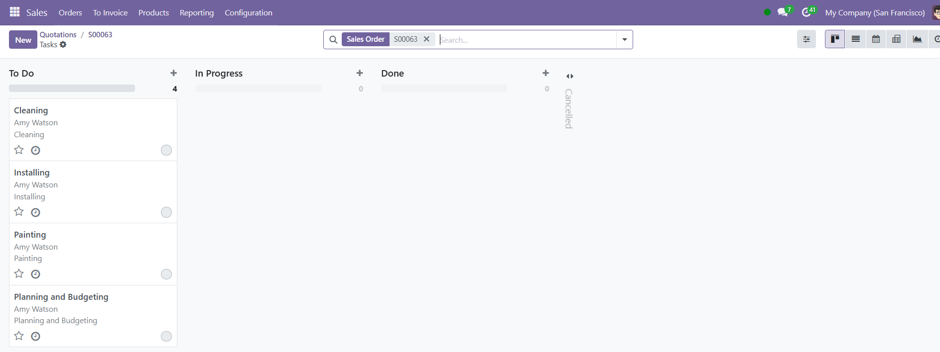 Odoo 18 Project