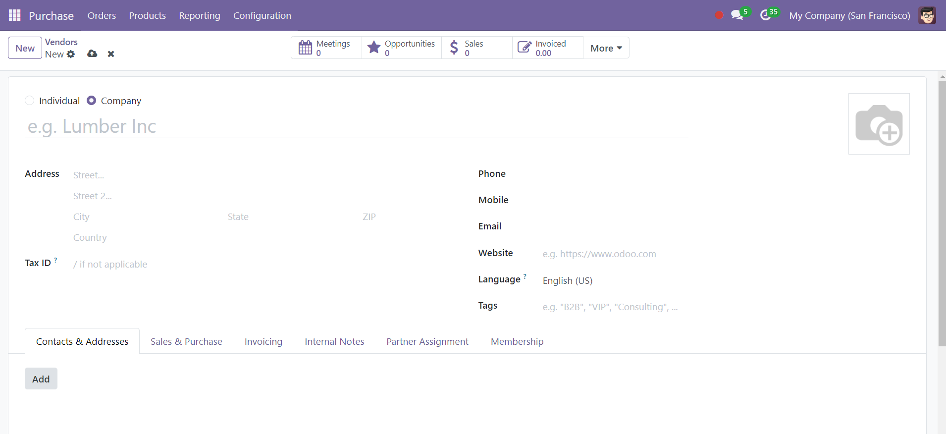 Odoo 18 Project