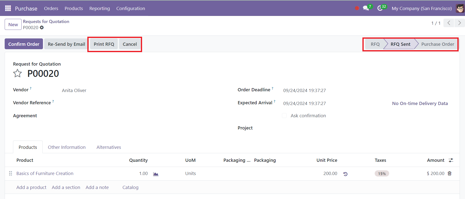 Odoo 18 Project