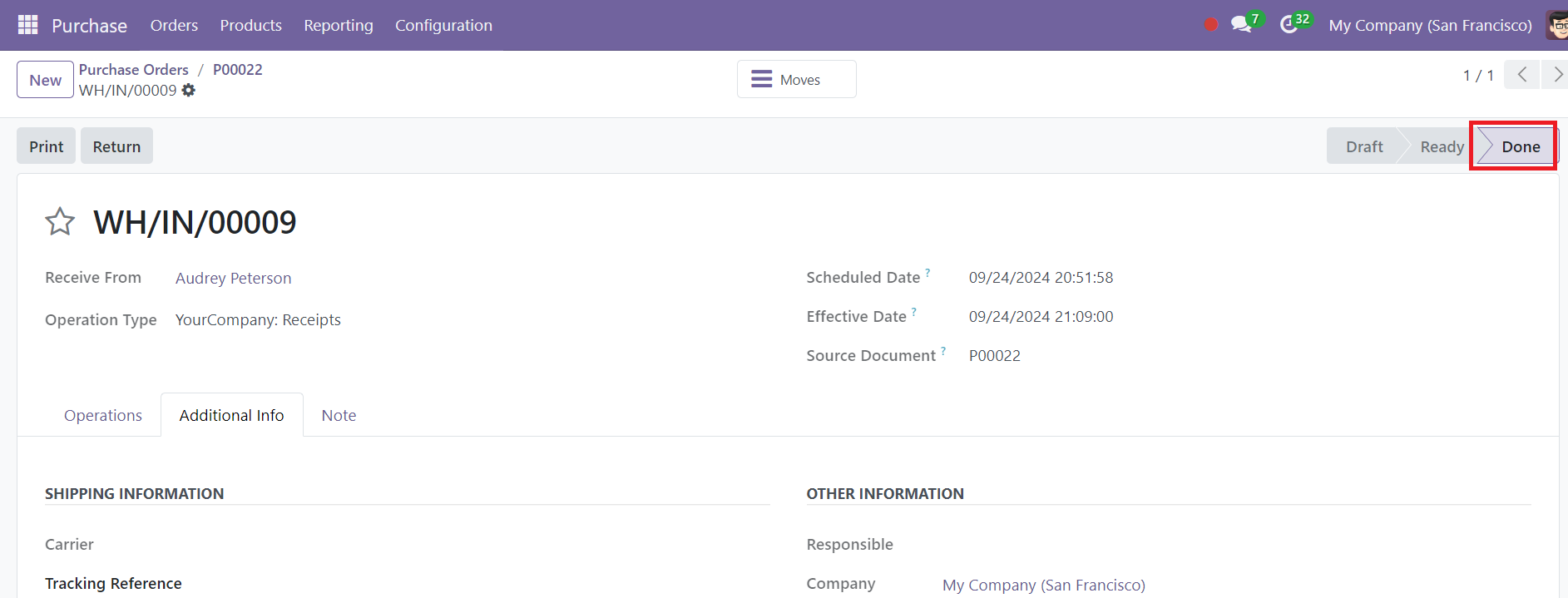 Odoo 18 Project