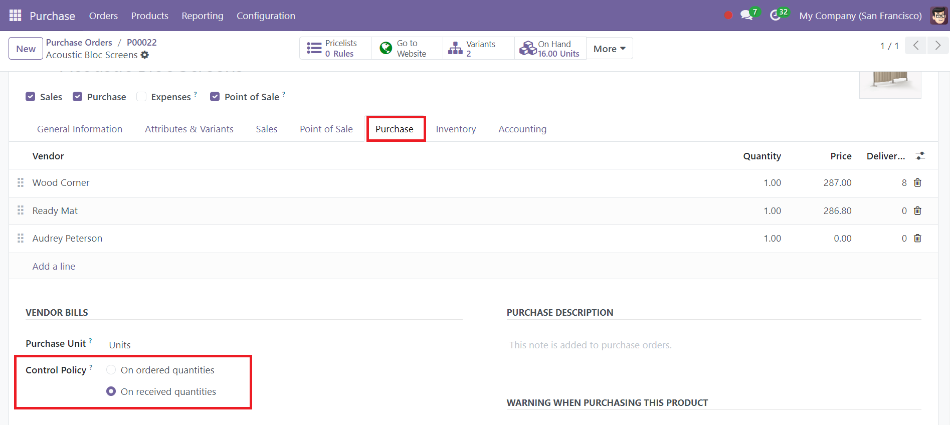 Odoo 18 Project