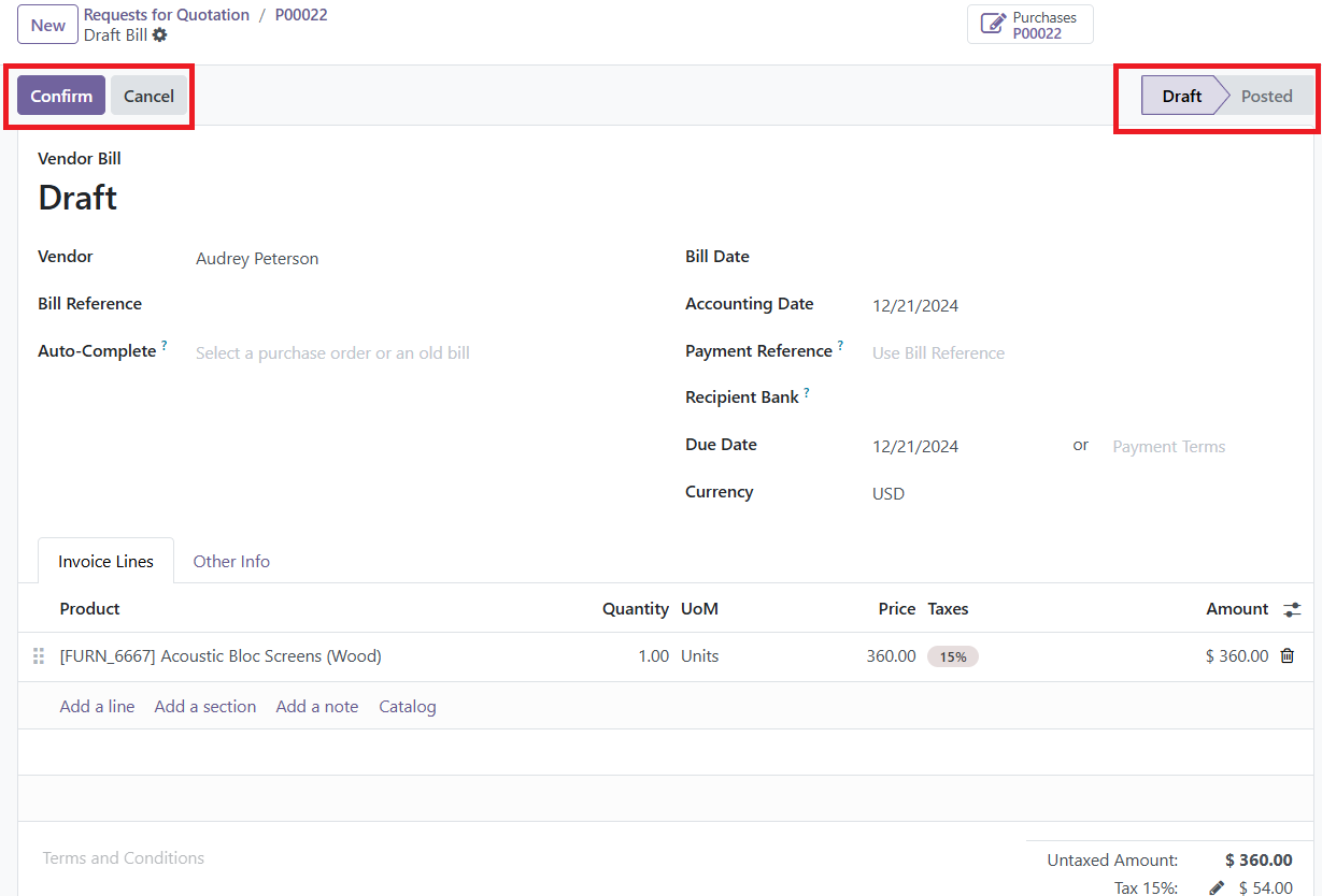 Odoo 18 Project