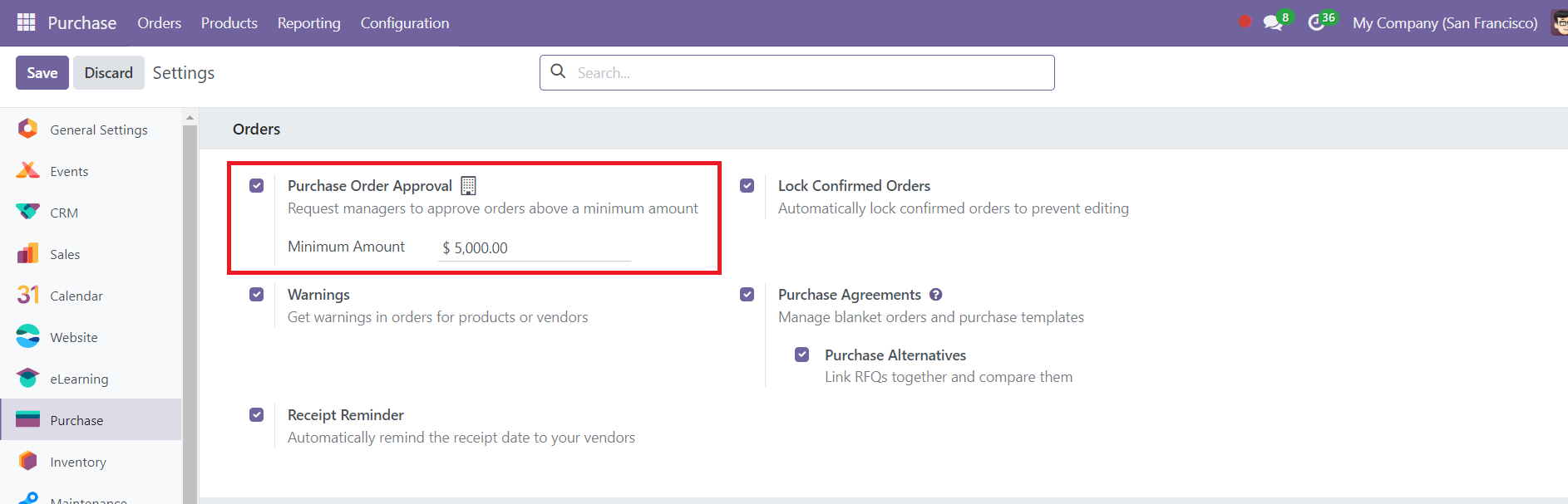 Odoo 18 Project