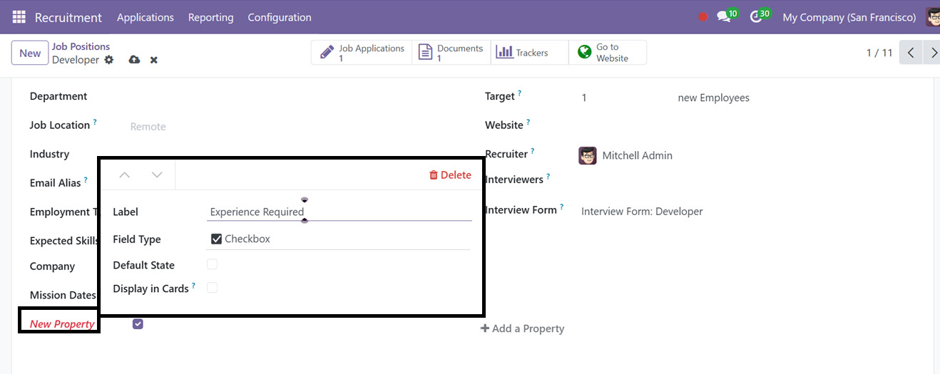 Odoo 18 Project