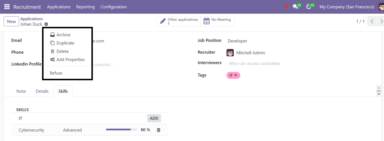 Odoo 18 Project